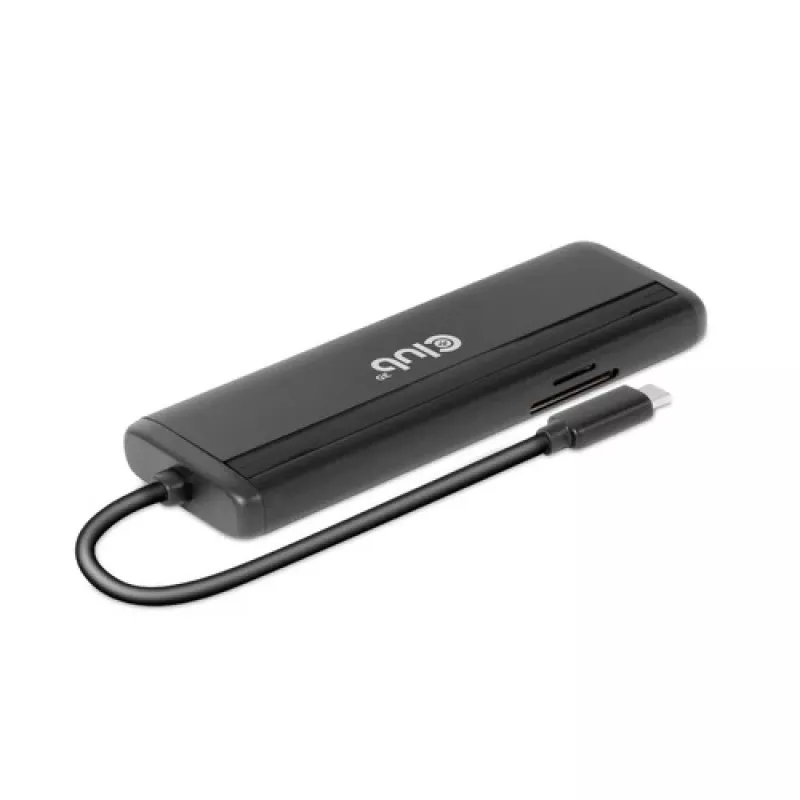 CLUB3D USB Gen 1 Type-C 8-in-1 MST Dual 4K60Hz Display cestovný dock