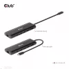 CLUB3D USB Gen 1 Type-C 8-in-1 MST Dual 4K60Hz Display cestovný dock