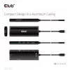 CLUB3D USB Gen 1 Type-C 8-in-1 MST Dual 4K60Hz Display cestovný dock