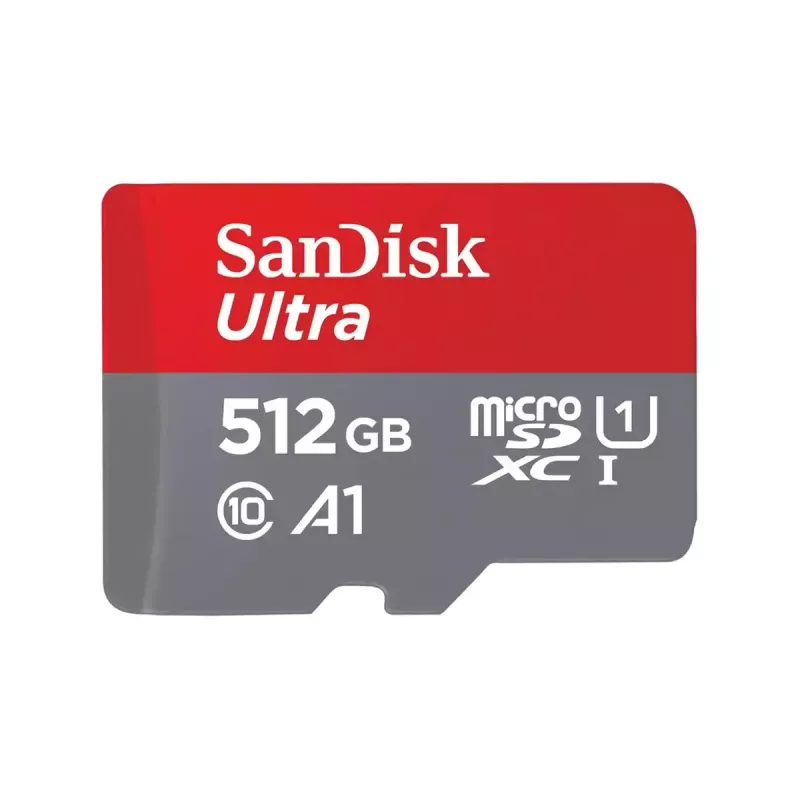 WESTERN DIGITAL SanDisk Ultra micro SDXC 512GB plus SD adaptér 150MB/s A1 Class 10 UHS-I