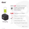 CLUB3D cestovná nabíjačka PPS 45W GAN technológia, Dual-Port USB Type-C, podpora Power Delivery (PD) 3.0