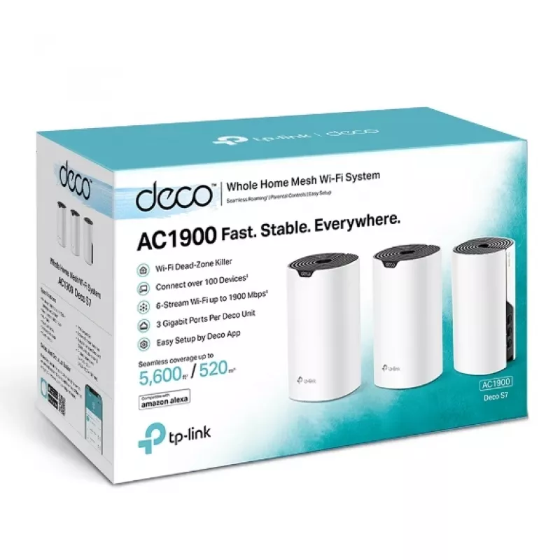 TP-Link AC1900 Whole Home Mesh Wi-Fi systém, balenie 3 ks