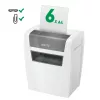 Leitz 80340000 skartovačka, časticový rez, 70 dB, 22 cm, biela