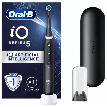 Oral-B IOSERIES5BL elektrická zubná kefka pre dospelých vibračná zubná kefka čierna