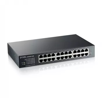 Managed switch Zyxel GS1915-24E L2 Gigabit Ethernet 24 portov 1U čierny