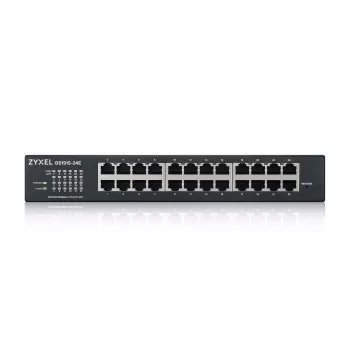 Managed switch Zyxel GS1915-24E L2 Gigabit Ethernet 24 portov 1U čierny