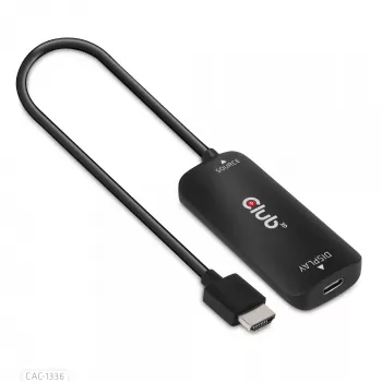 CLUB3D HDMI + Micro USB na USB Type-C 4K120Hz alebo 8K30Hz M/F aktívny adaptér