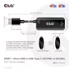 CLUB3D HDMI + Micro USB na USB Type-C 4K120Hz alebo 8K30Hz M/F aktívny adaptér