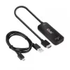CLUB3D HDMI + Micro USB na USB Type-C 4K120Hz alebo 8K30Hz M/F aktívny adaptér