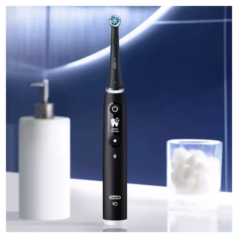 Oral-B iO Series 6 rotačná zubná kefka pre dospelých čierna