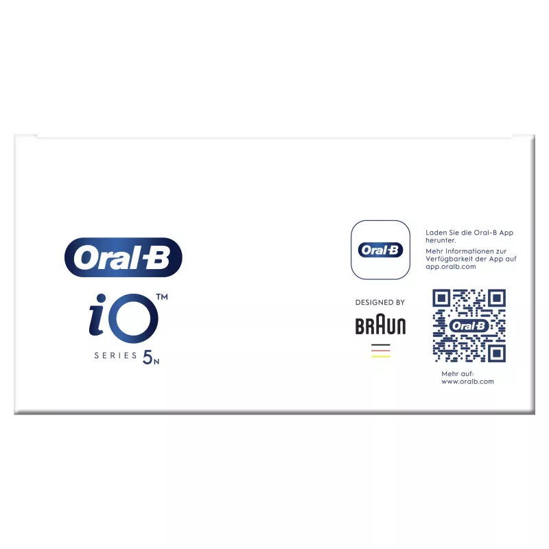 Oral-B iO Series 5 rotačno-oscilačná zubná kefka pre dospelých biela