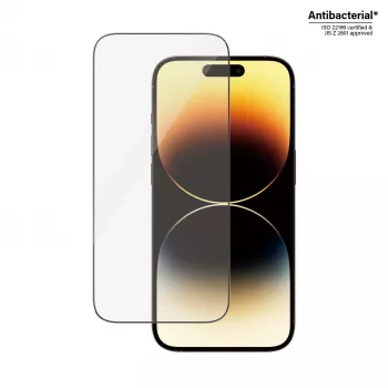 PanzerGlass ochranná fólia displeja pre Apple iPhone 14 Pro Ultra-Wide Fit EasyAligner odolná proti poškriabaniu odolná proti nárazu