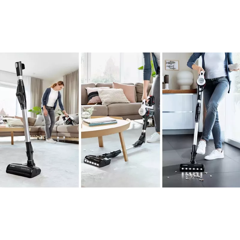 Bosch BCS711XXL akumulátorový vysávač/elektrokefa suché čistenie bez vrecka 0,3 l biela 3 Ah