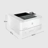 Tlačiareň HP LaserJet Pro 4002dw laserová biela