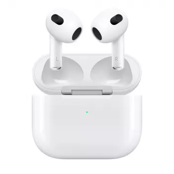 Slúchadlá Apple AirPods 3. generácia s Lightning nabíjacím puzdrom