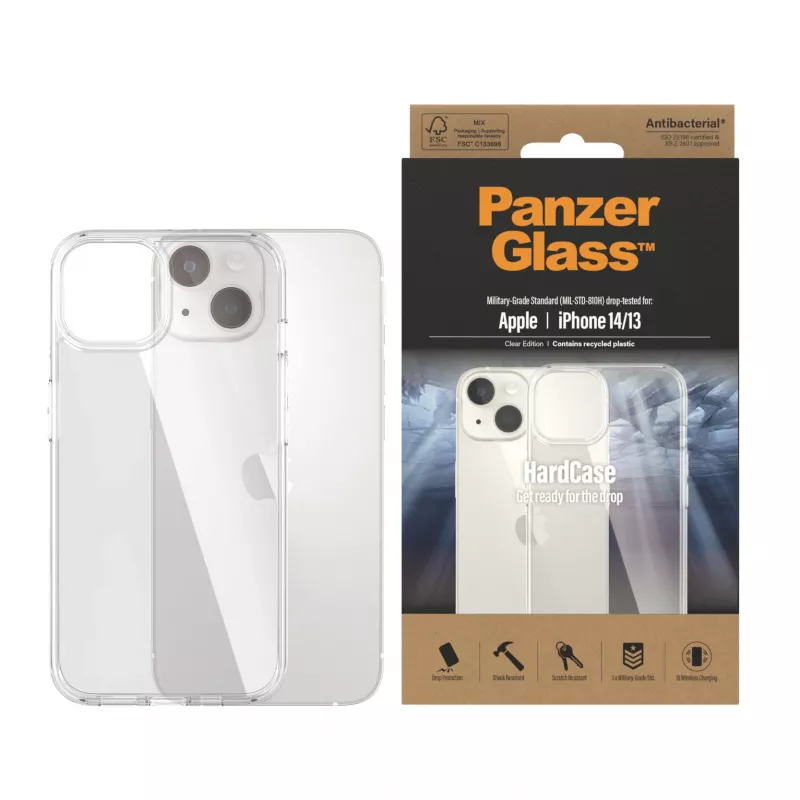 Pevné puzdro PanzerGlass Apple iPhone 2022 14 13 priehľadné