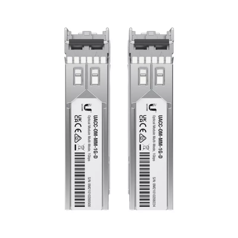 UBIQUITI NETWORKS 1.25gbps Sfp 2xlc Mm 850nm 550m - balenie 2 ks (uf-mm-1g)