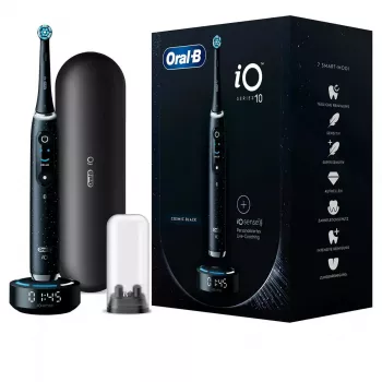 Rotačno-oscilačná zubná kefka Oral-B iO Series 10 čierna