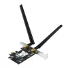 ASUS PCE-AXE5400 interná WLAN karta – PCIe, Wi-Fi 6E Tri-Band (2,4/5/6 GHz), 2402 Mbit/s, Bluetooth 5.2