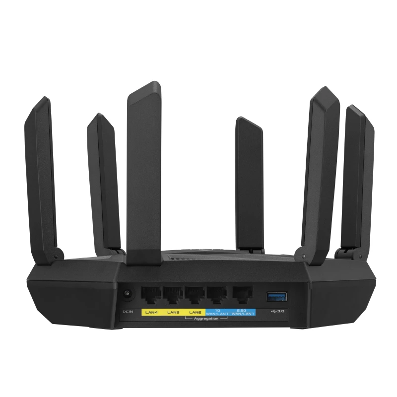 ASUS RT-AXE7800 bezdrôtový router Tri-Band (2,4 GHz / 5 GHz / 6 GHz) čierny