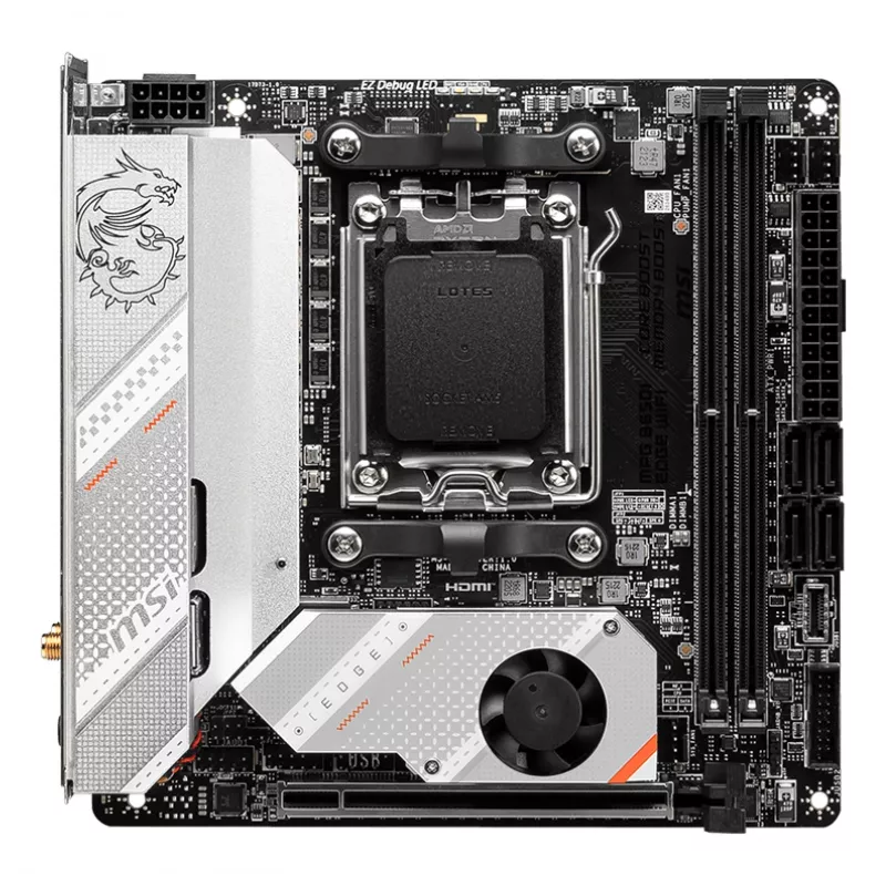 MSI MPG B650I EDGE WIFI základná doska AMD B650 Socket AM5 mini ATX