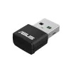 Sieťový adaptér ASUS USB-AX55 Nano AX1800 Wi-Fi 6 Dualband USB WLAN adaptér, 1800 Mbps, čierny