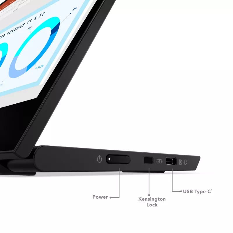 Lenovo ThinkVision M14d monitor, 35,6 cm (14