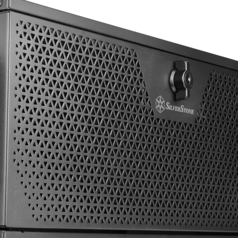 SilverStone SST-RM44 4U rackové serverové šasi, SSI-EEB/SSI-CEB/ATX, čierne