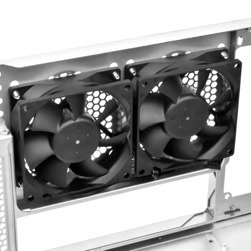 SilverStone SST-RM44 4U rackové serverové šasi, SSI-EEB/SSI-CEB/ATX, čierne