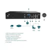 TP-Link VIGI 4-kanálový PoE+ sieťový videorekordér