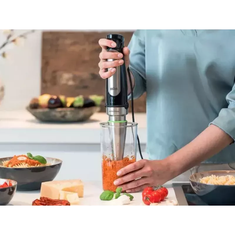 Braun MultiQuick 7 MQ 7075X 1,5 L stolový mixér 1000 W čierny