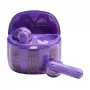 JBL Tune Flex Ghost Edition Headset True Wireless Stereo (TWS) In-Ear slúchadlá na hovory/hudbu Bluetooth fialová, priesvitná