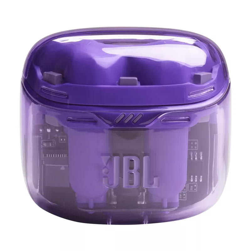 JBL Tune Flex Ghost Edition Headset True Wireless Stereo (TWS) In-Ear slúchadlá na hovory/hudbu Bluetooth fialová, priesvitná