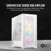 PC skriňa Corsair iCUE 5000D RGB Airflow Midi-Tower biela