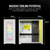PC skriňa Corsair iCUE 5000D RGB Airflow Midi-Tower biela