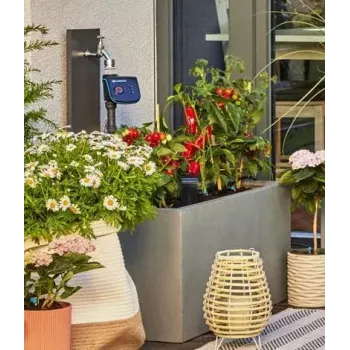 Systém kvapkovej závlahy Gardena 13400-20 dĺžka hadice 15 m čierna zelená