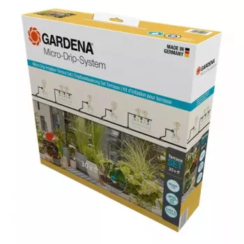 Systém kvapkovej závlahy Gardena 13400-20 dĺžka hadice 15 m čierna zelená
