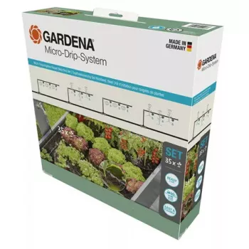 Mikro kvapková závlaha Gardena 13455-20 dĺžka hadice 15 m čierna zelená
