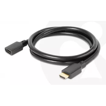 CLUB3D predlžovací kábel HDMI Ultra High Speed 4K120Hz 8K60Hz 48 Gbps, M/F, 1 m