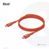 Club 3D CAC-1511 USB2 Type-C obojsmerný kábel s certifikáciou USB-IF, dáta 480 Mb, PD 240 W (48 V/5 A) EPR, samec/samec, 1 m