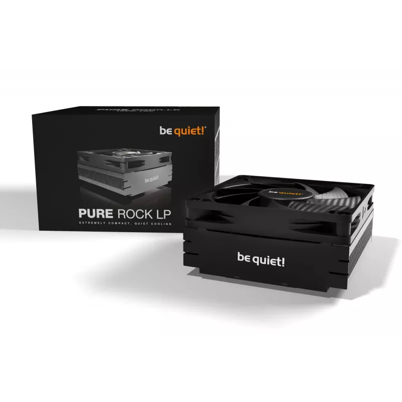 Vzduchový chladič be quiet! Pure Rock LP 9.2 cm čierny 2500 RPM Rifle ložisko
