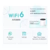 Mesh router TP-Link AX3000 dvojpásmový 2,4 GHz 5 GHz Wi-Fi 6