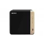 QNAP TS-464 NAS Tower Intel® Celeron® N5095 8 GB DDR4 0 TB QNAP QTS čierny