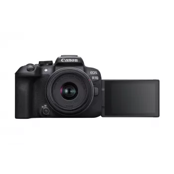 Canon EOS R10 + RF-S 18-45mm F4.5-6.3 IS STM MILC 24.2 MP CMOS 6000 x 4000 pixelov čierny