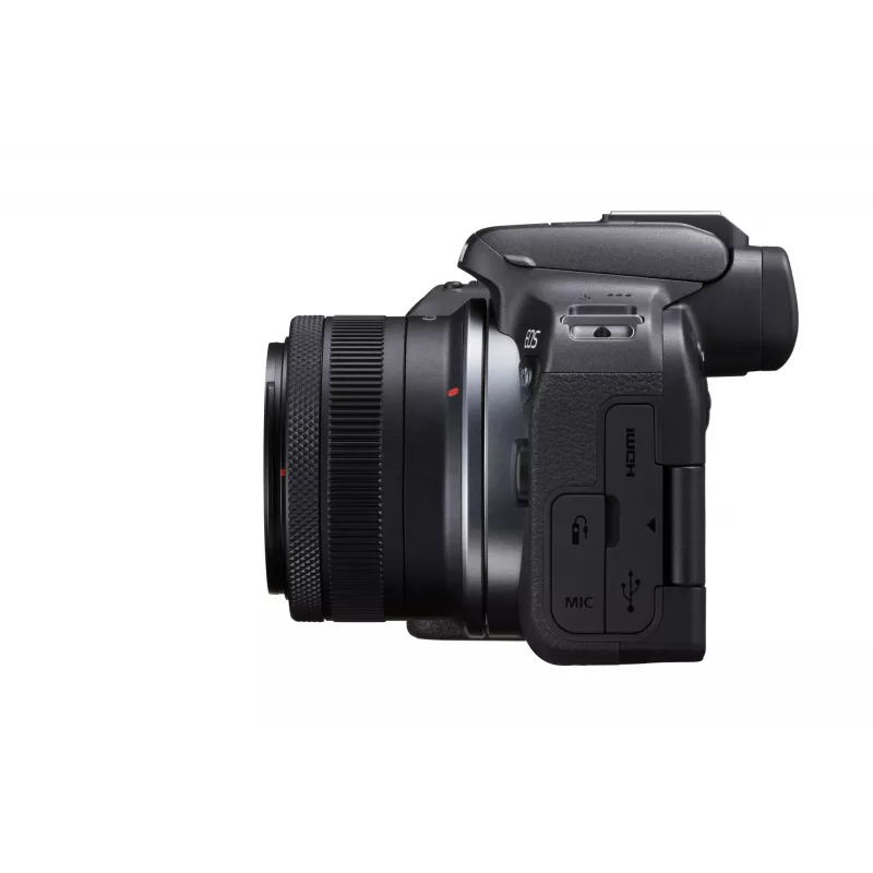 Canon EOS R10 + RF-S 18-45mm F4.5-6.3 IS STM MILC 24.2 MP CMOS 6000 x 4000 pixelov čierny