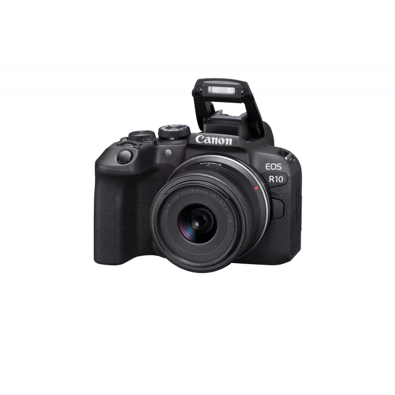 Canon EOS R10 + RF-S 18-45mm F4.5-6.3 IS STM MILC 24.2 MP CMOS 6000 x 4000 pixelov čierny