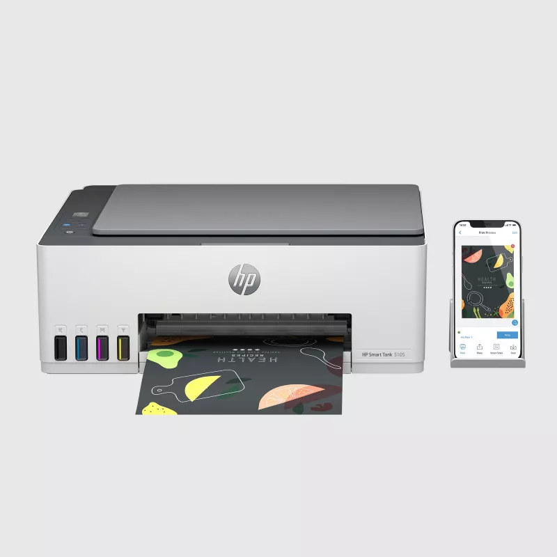 HP Smart Tank 5105 Wireless All-in-One farebná tlačiareň, kopírka, skener