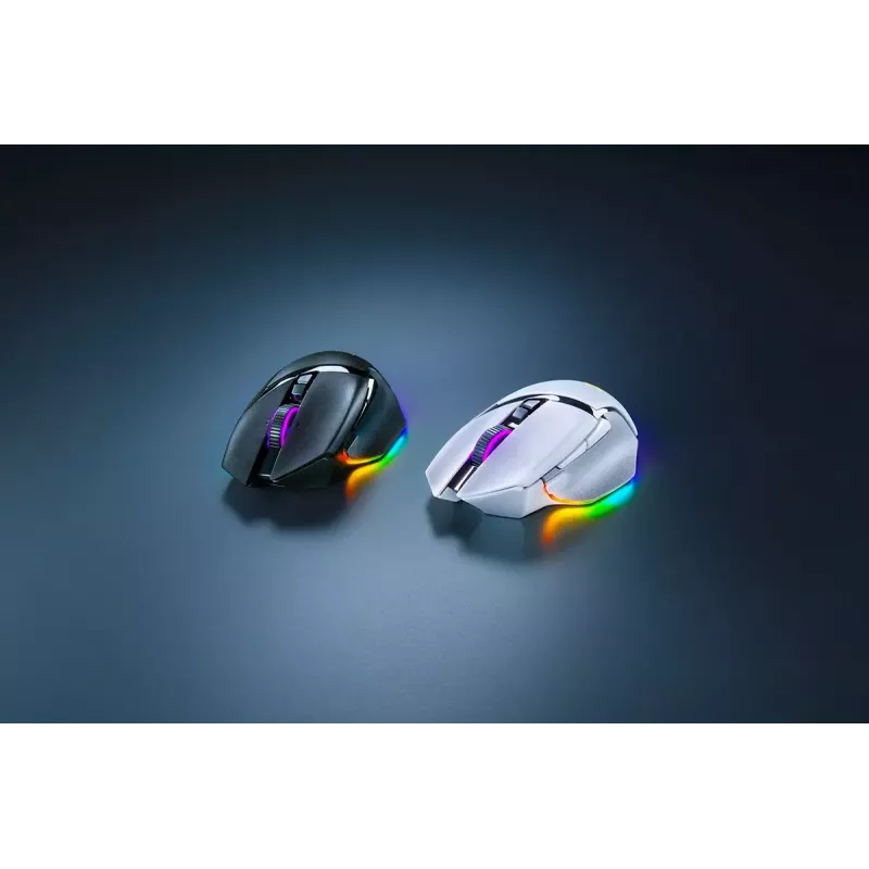 Razer Basilisk V3 Pro bezdrôtová herná myš, biela