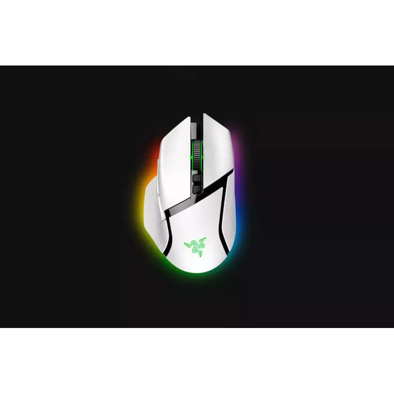 Razer Basilisk V3 Pro bezdrôtová herná myš, biela