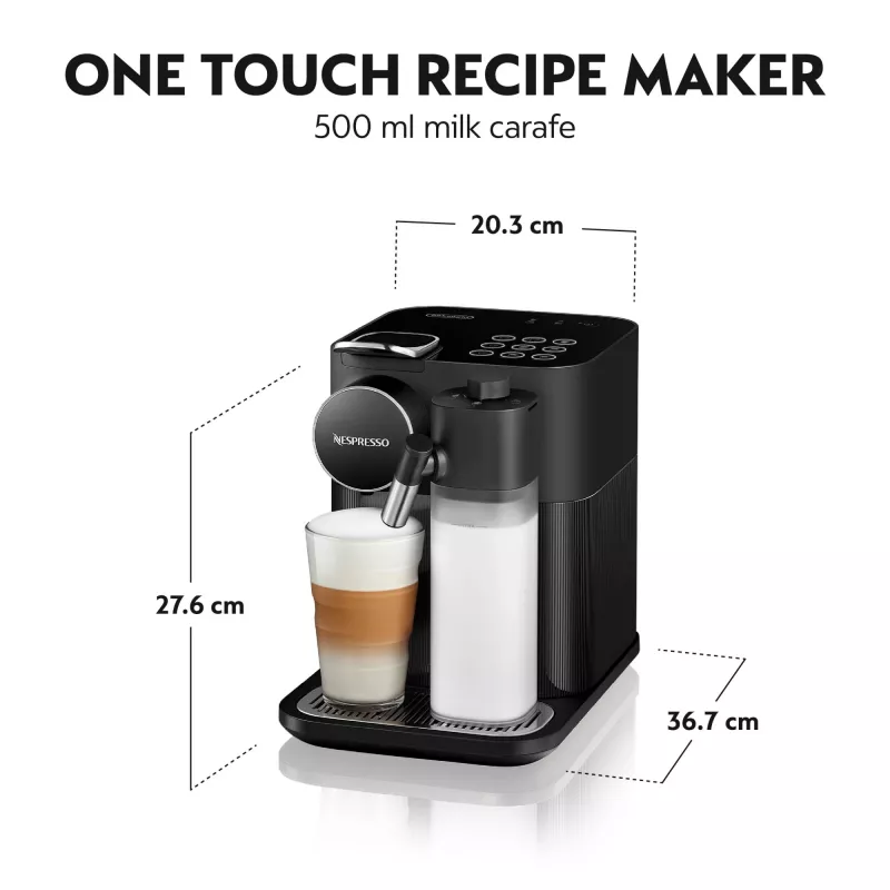 De’Longhi Nespresso Gran Lattissima kávovar od Delonghi, Sophisticated Darks
